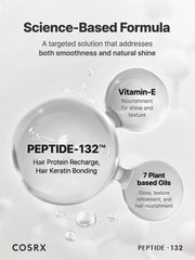 COSRX PEPTIDE-132 Ultra Perfect Hair Bonding Oil Serum